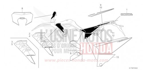 MARK (CRF250LAS,CRF300LS/LAS) CRF300LAS de 2025